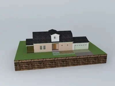 Dynamic House Free 3D model