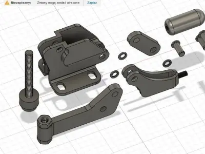 Clamp 3D print model