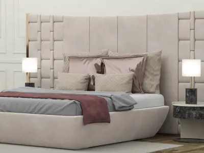  Bed Juliettes Interiors 3D model