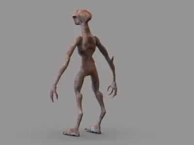 Fantasy Creature Low-poly 3D model