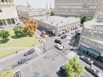 Downtown City Pack  3D model