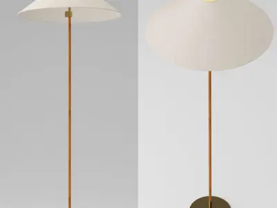 Gubi 9602 Floor Lamp 3D model