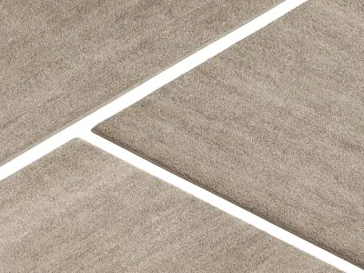 Carpet set 3132 - Wool Beige Rug - 4k 3D model