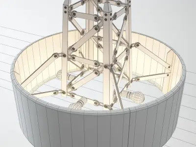 Moooi Construction Lamp Suspended 3D model