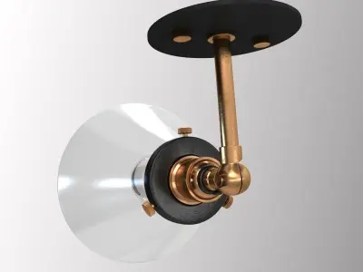 Vintage lamp 3D model