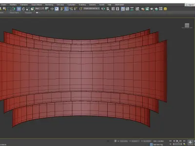 WARP ACCENT WALL SCONCE Low-poly 3D model