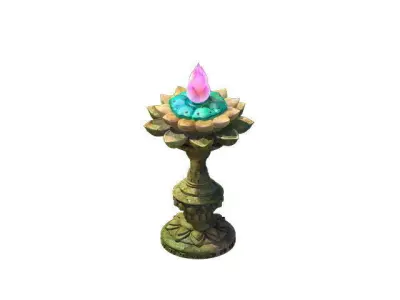 Model - Kaya Buddha Forest Buddha lights Jinlian 3D model