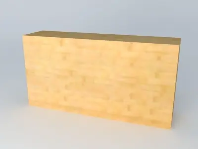 Shelf Cabinet DOORS HZ2FP 6 12 BRW Milano Oak 3D model