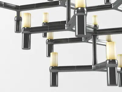 Nemo Crown Major Chandelier 3D model