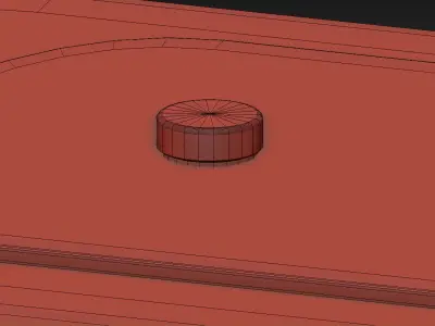 Spate Table Lamp by Bert Frank 3D model