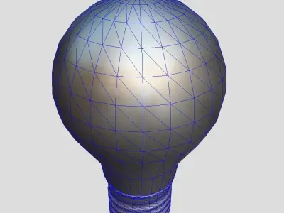CC0 - Light Bulb Free low-poly 3D model