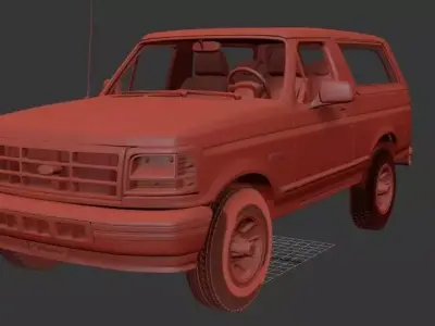 F Bronco Mk5 1992 3D print model