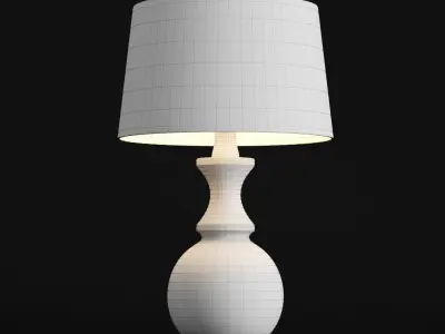 Table lamp 3D model