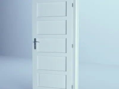 White Door 33 3D model