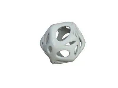 SciFi Cube Object No 18519 Low Poly Shape Texture