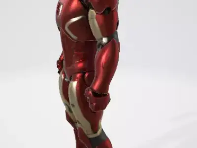 Sci-Fi Ironman Suit 3D Model 3D model