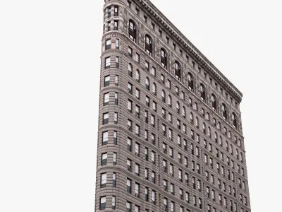 Flatiron Building Low-poly 3D model