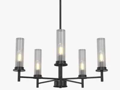 Kellwyn Collection Five-Light Transitional Style Chandelier  3D model