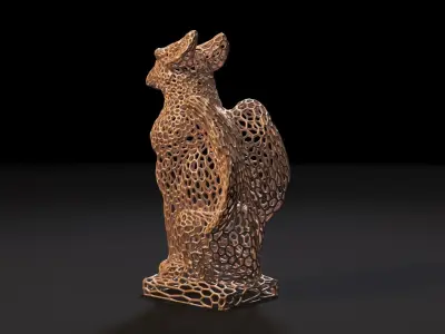 Griffon voronoi 3D print model