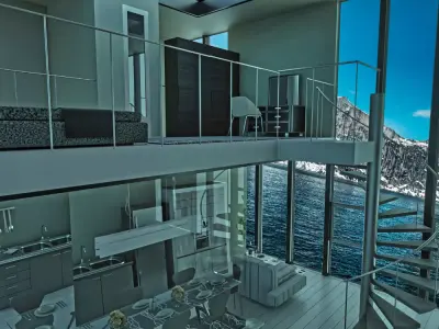 Modern house  3D model