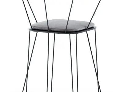 Gibellina Chair by by Baxter 3D model