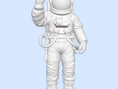 Astronaut 3D print model