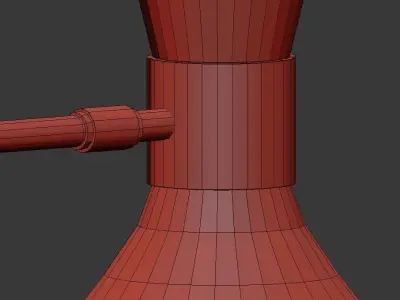 LACQUERED METAL EIGHT 3D model