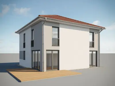 Basic House 3D model