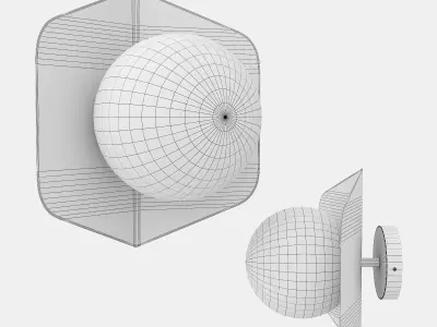 Klaarfer Wall Light 3D model