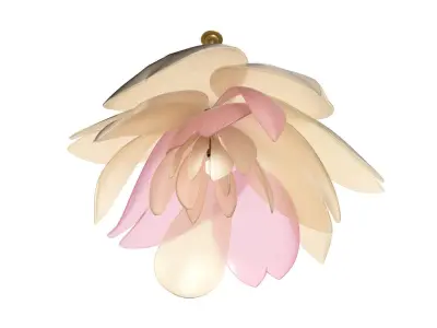 Light art cherry blossom pendant artisan  lighting fixture 3D model