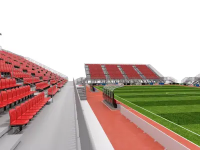 Futsal Arena 02 3D model