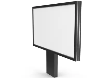 Billboard 18 3D model