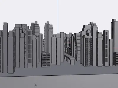 New Cypress City 3D model