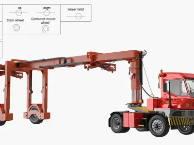  Ottawa T2E Terminal Carrier Truck Rigged 