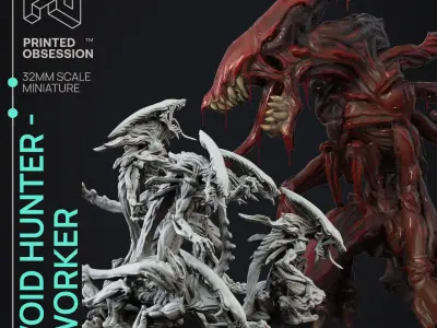 Void Hunters - 15 Model Value Pack - 3D printable Miniatures 3D print model