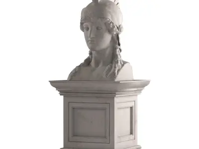 Athena Bust 3D model
