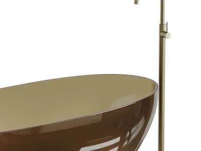 ABBER Kristall AT9703Amber washbasin 3D model
