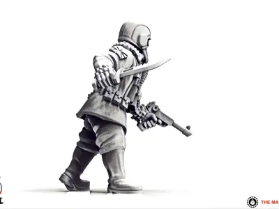 Flight Sergeant Cornish 3D print model