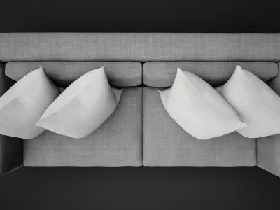 The Kravet Villanova Sofa - SKU DL922-1 3D model
