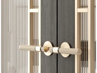Art deco doors 5 3D model