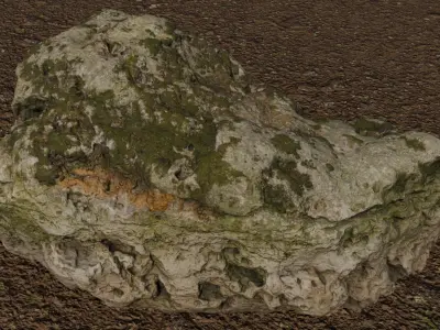 4K High Polly Rocks Pack 3D model