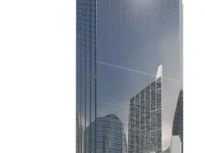 Office Building Skyscraper 3D model