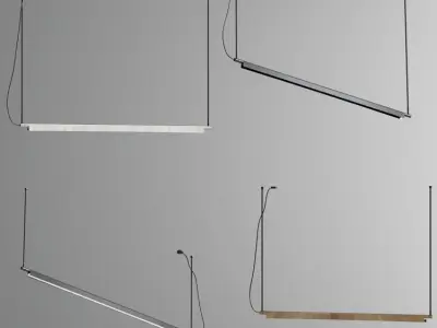 Modern Pendant Light Colection 10 3D model