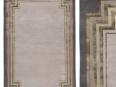 Deco Border 3D model