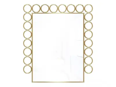 Mirror in a metal frame GZ-M1037 3D model