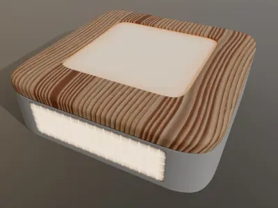 Motion-detect light Low-poly 3D model purchase