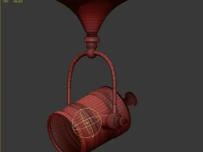 Spot Industrial Spotlight  3D model