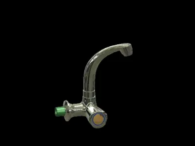 Water Tap Moving sink cock 3D model