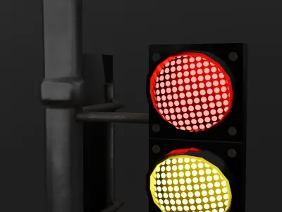 Traffic Lights 3D model