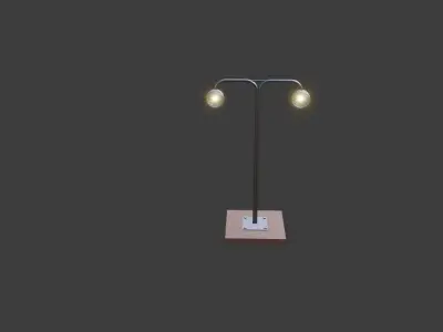 Street Lights Pole 3D Model 3D model